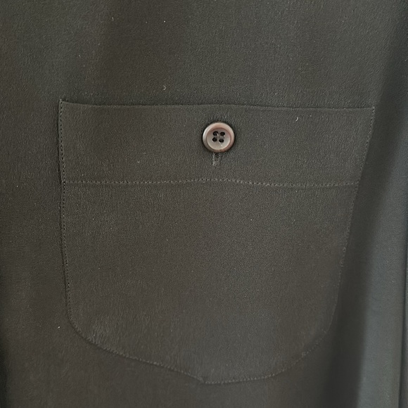 Due Per Due 100% Silk Blouse - Like New - Picture 3 of 5